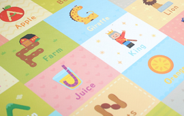Dwinguler playmat educational design feature