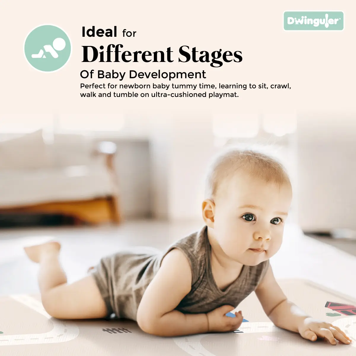 Extra Large Play Mats Dwinguler Play Mat