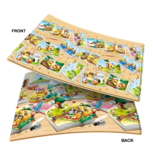 Dwinguler AR Playmat Aesop's Fables — interactive augmented reality baby mat